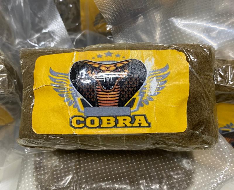 Premium Gold Lighter Blonde Pollen Hash - Cobra 🇲🇦 image