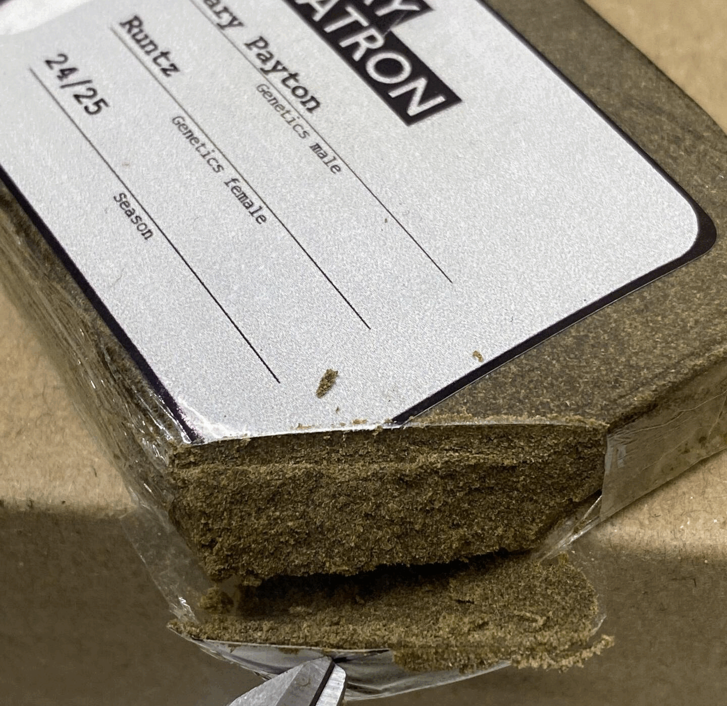 Premium Quality Dry Sift Hash - Full Spectrum image