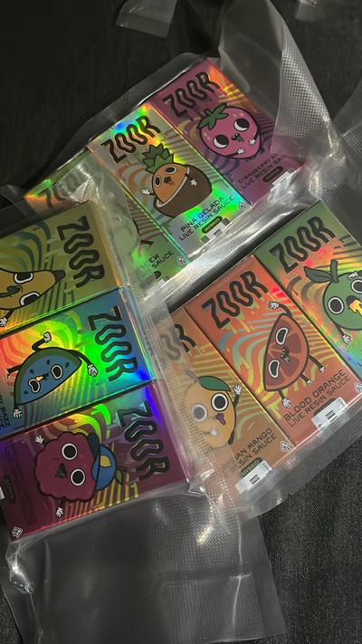 Premium THC Disposables Menu