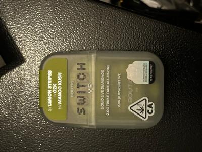 Premium THC Disposables Menu