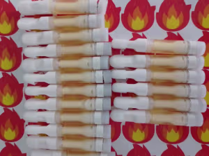 🔥🔥APPLE TARTZ SUGAR WAX PURE VAPE CARTS 1ML🔥👍