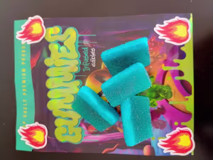 200MG LIVE RESIN BLUE RASPBERRY SLICES