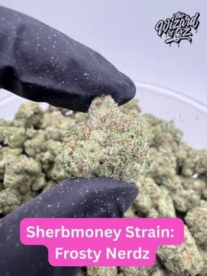 Shermoney Strain: Frosty Nerdz